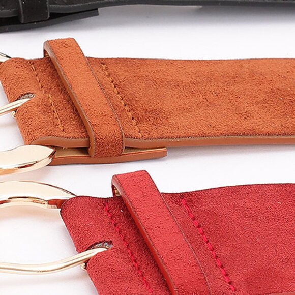 Super Stylish Oval Buckled Wide Belt - Picture 2 of 2